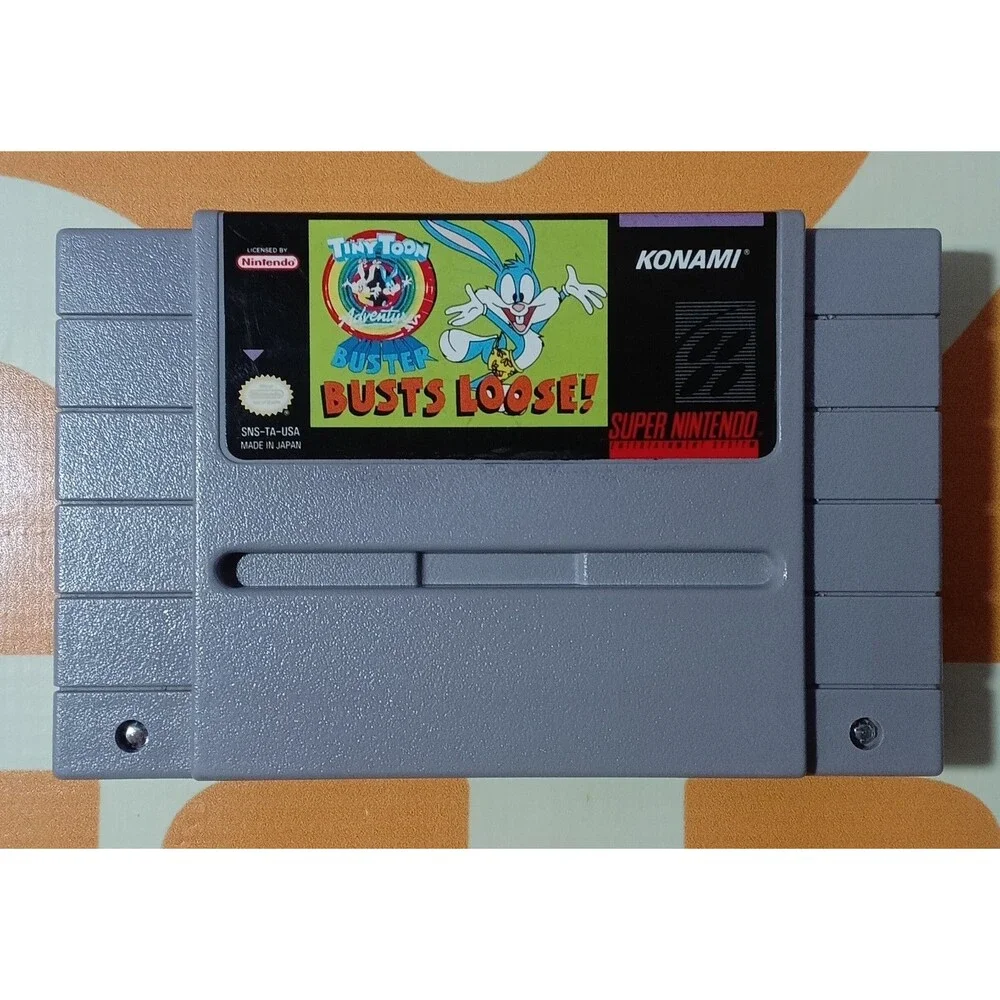 Tiny Toon Adventures Buster Busts Loose! (Super Nintendo)